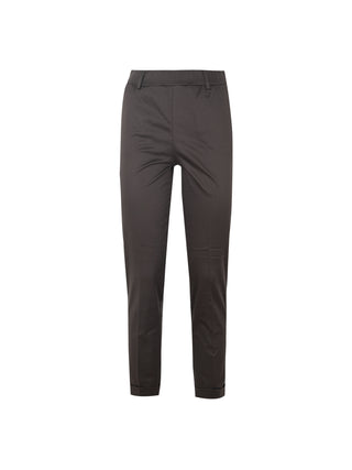Chino trousers in satin power