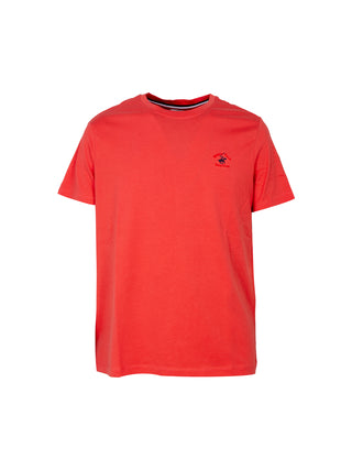 T-shirt in cotone con ricamo