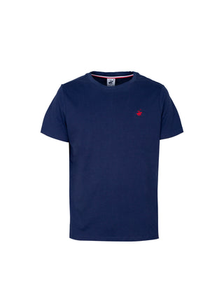 T-shirt in cotone con ricamo