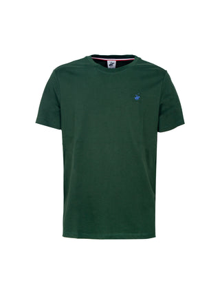 Baumwoll-T-Shirt mit Stickerei