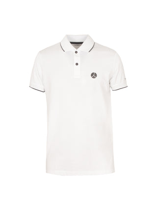 Polo with honeycomb collar