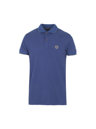 Polo with honeycomb collar