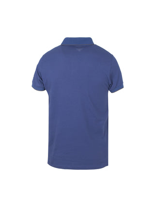 Polo with honeycomb collar