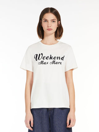 T-shirt in cotone con stampa