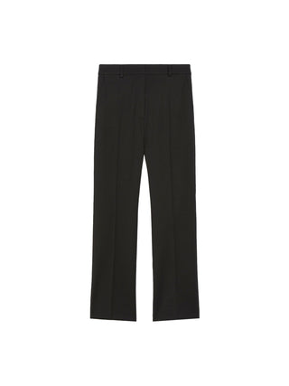 Pantalone dritto in lana tecnica