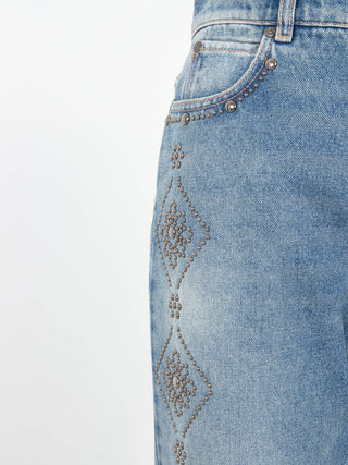 Jeans con decorazioni