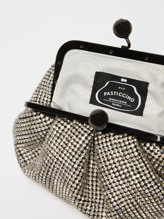 Pasticcino bag small con strass