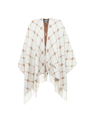 Poncho con logo all over