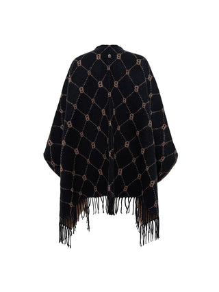 Poncho con logo all over