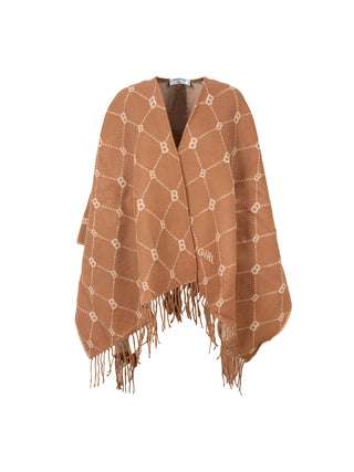 Poncho con logo all over