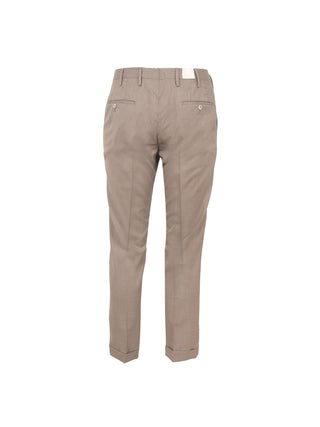 Pantaloni chino in misto lana