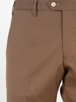 Pantaloni chino in misto lana