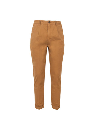 Pantaloni chino con pinces