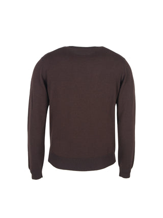 Pure wool crew neck sweater