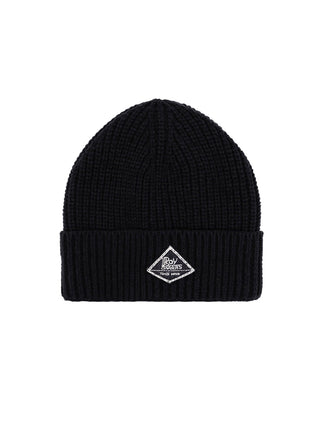 Knitted beanie hat