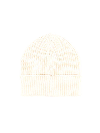 Knitted beanie hat