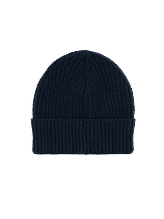 Knitted beanie hat