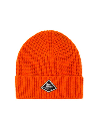 Knitted beanie hat