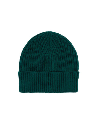 Knitted beanie hat