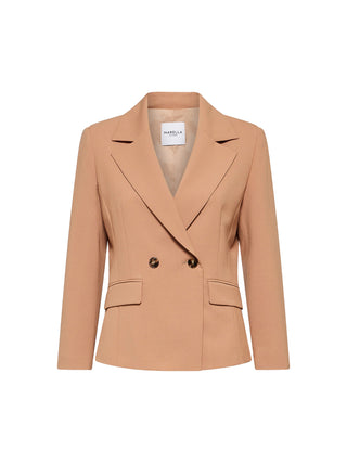 Blazer doppio petto in gabardina