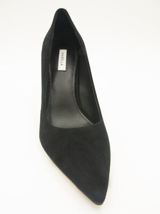 Dekolleté aus Wildleder