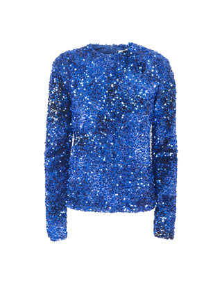 Maglia con paillettes