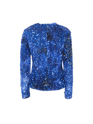 Maglia con paillettes