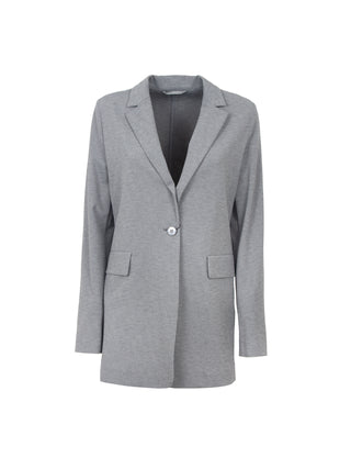 Blazer lungo mono petto