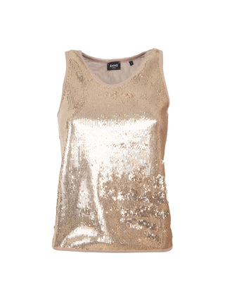 Top in paillettes