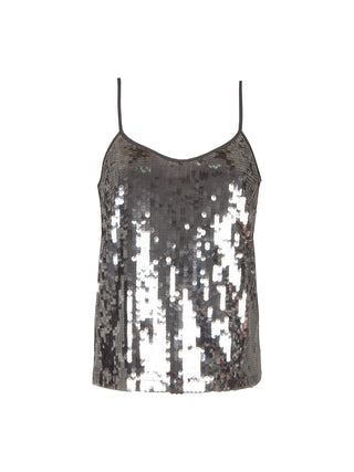 Top in paillettes