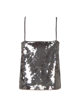 Top in paillettes