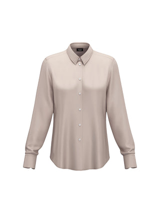 Camicia in raso stretch