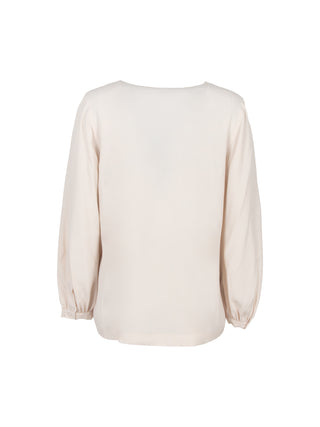 Blusa a maniche lunghe