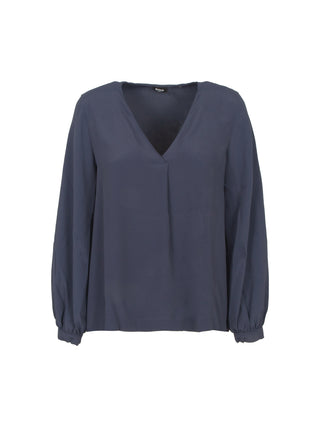 Blusa a maniche lunghe