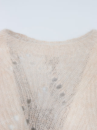 Maglia in lana mohair