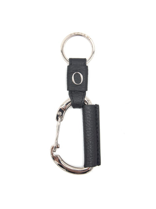 Micron leather keychain