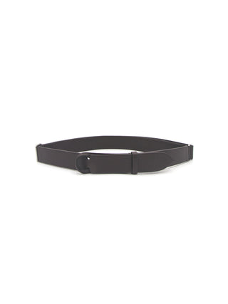 Nobuckle micron leather belt