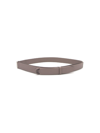 Nobuckle micron leather belt