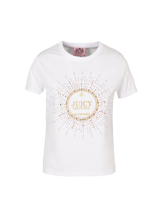 T-shirt con strass