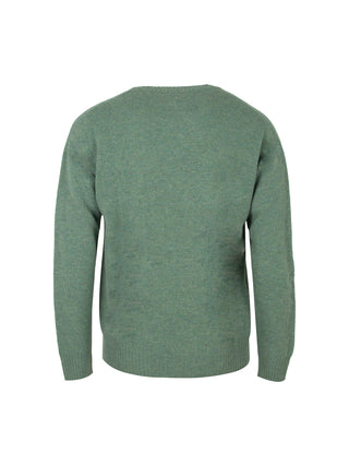 Maglione girocollo in pura lana