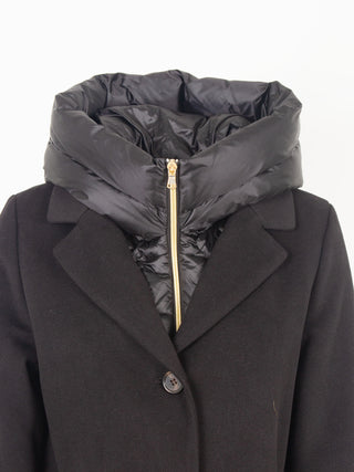 Cappotto con piumino