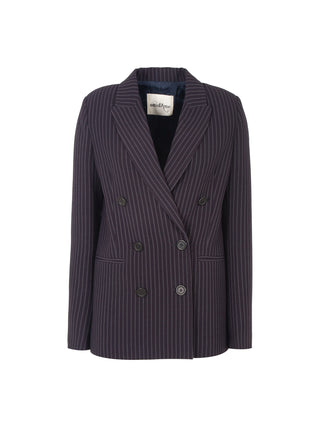 Blazer doppio petto gessato