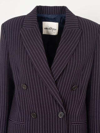 Blazer doppio petto gessato