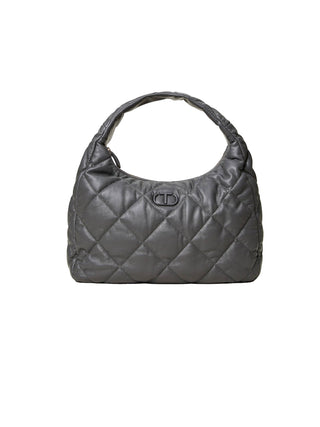 Borsa hobo grande quilted imbottita