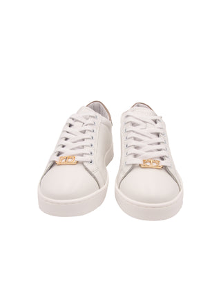 Sneakers in pelle con oval t