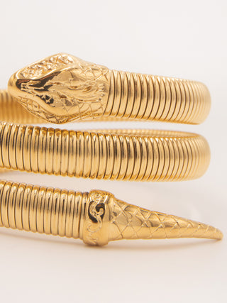 Rigid snake bracelet
