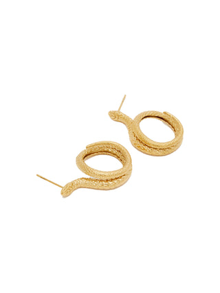 Snake earrings