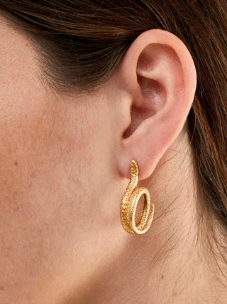 Snake earrings