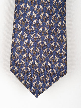 Gemusterte Krawatte
