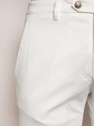 Cotton chino trousers